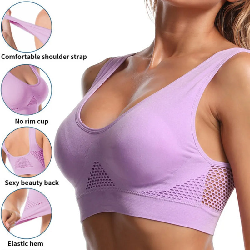 Women Sports Shockproof Bra