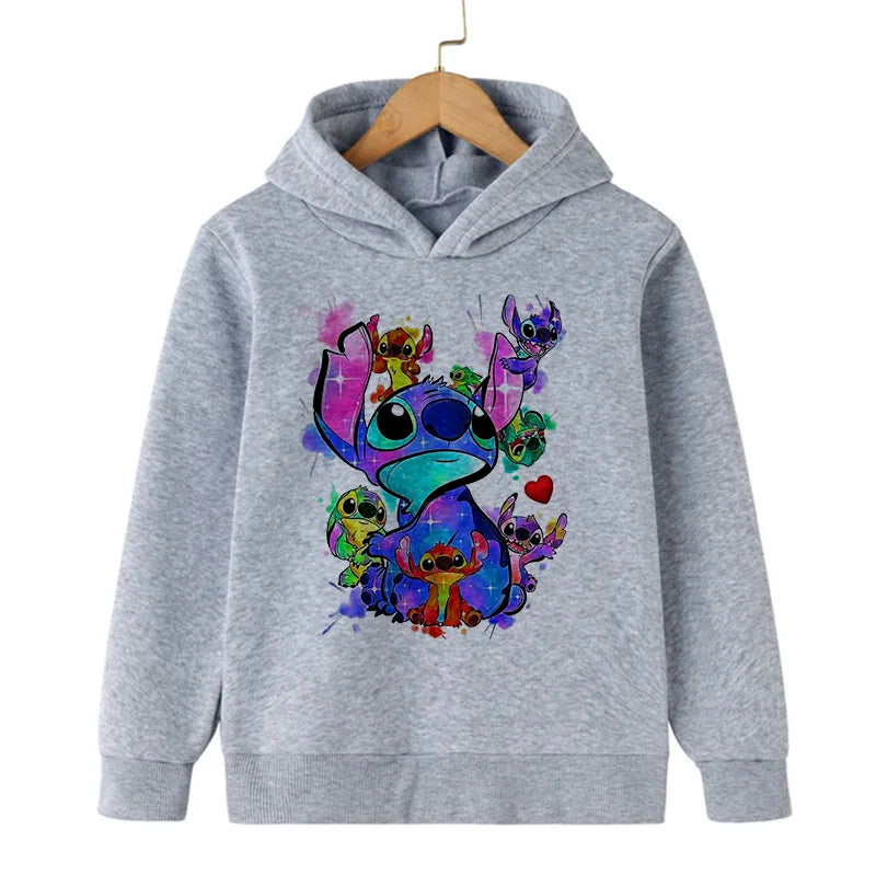 Funny Anime Disney Stitch Hoodie