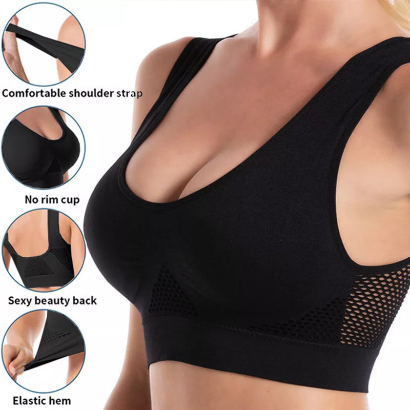 Women Sports Shockproof Bra