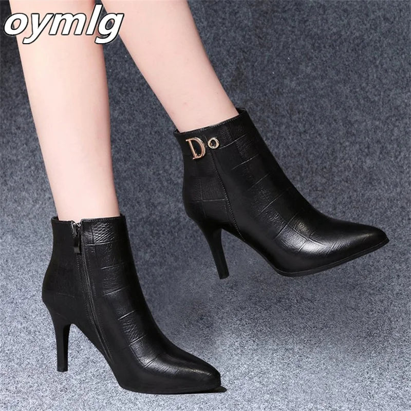 Pointed Toe Stiletto Boots