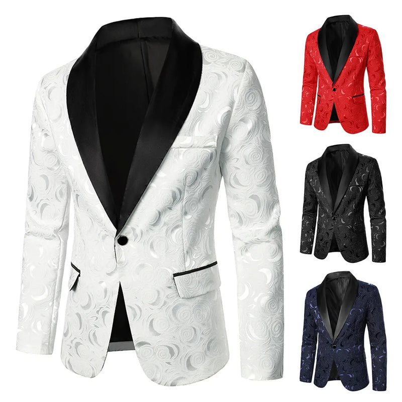 Causal Fashion Slim Fit Men Blazer