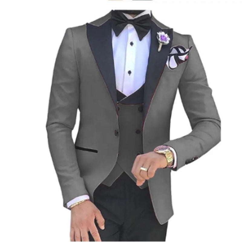 Groomsmen Tuxedos Wedding Men Suit