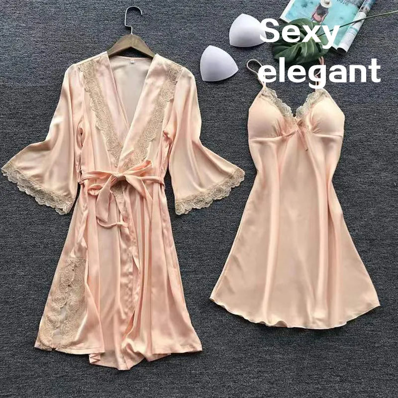 2pcs Sexy Pajamas Sleepwear