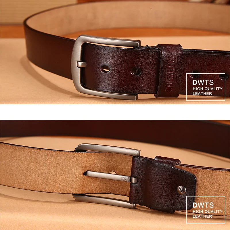 Men Belt Male High Quality Leather Belt