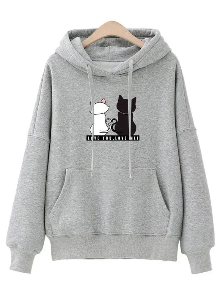 Women Autumn Long Sleeve Hoodies