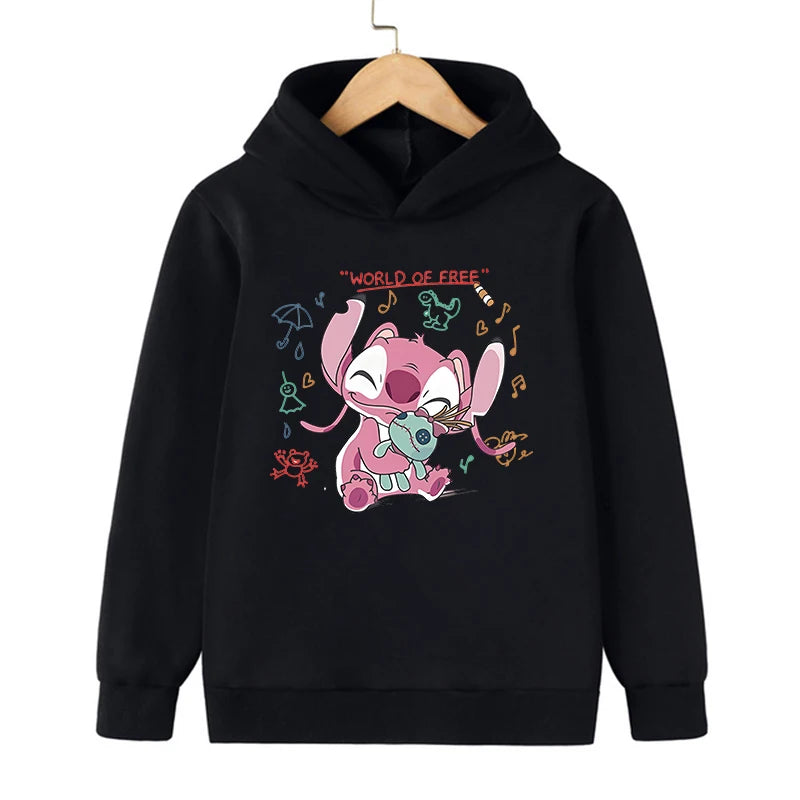 Funny Anime Disney Stitch Hoodie