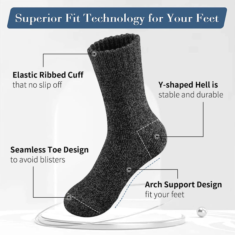 Mens Thermal Hiking Socks