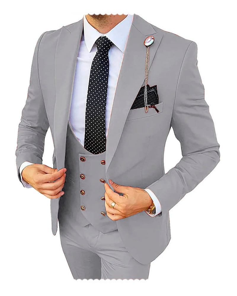 Formal Men 3 Piece Wedding Suit