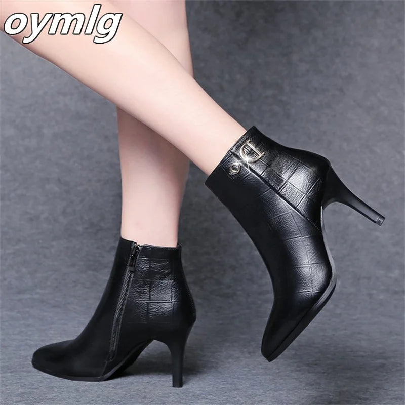 Pointed Toe Stiletto Boots