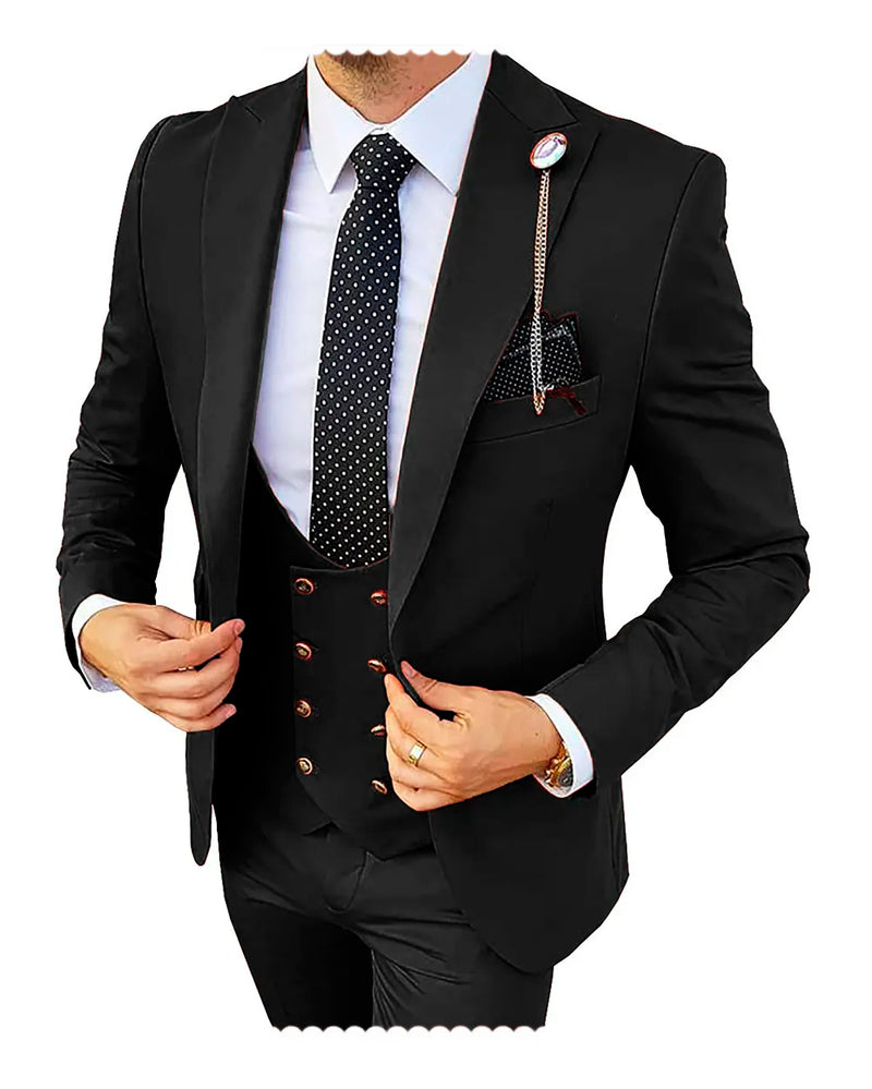 Formal Men 3 Piece Wedding Suit