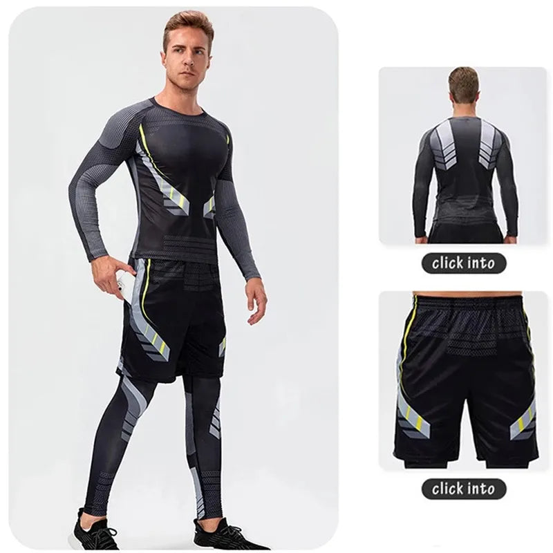 Men's Running Sportswear Leggings