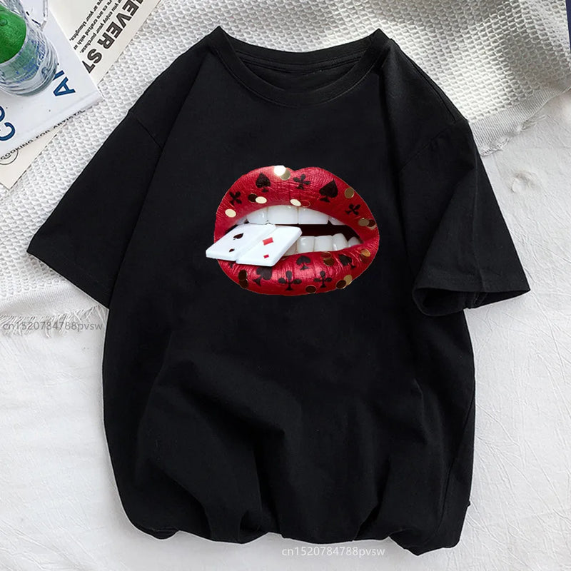 Casual Print Women T-shirt