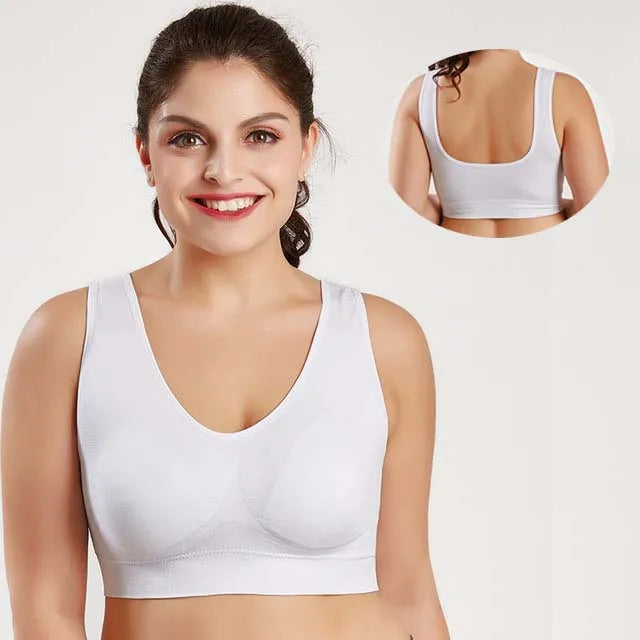 Seamless Women Underwear Padded Bra