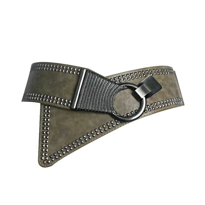 Fashion Punk Rocker Wide Belt