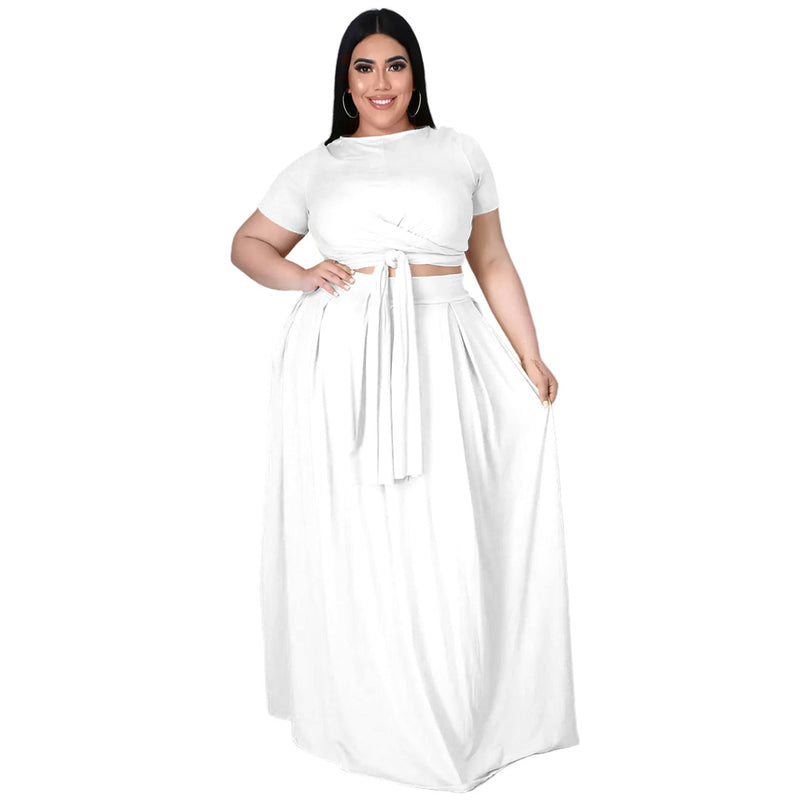 Women Tops 2 Piece Maxi Dress