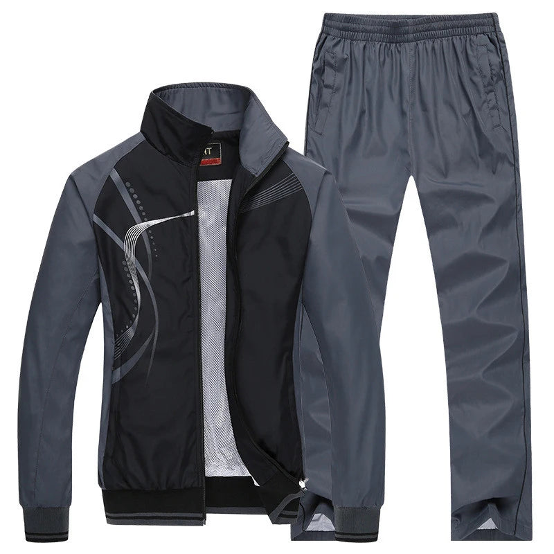 Men Sportswear Spring Autumn Tracksuit