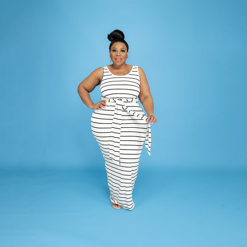 Casual Plus Size Women Clothing Sundress