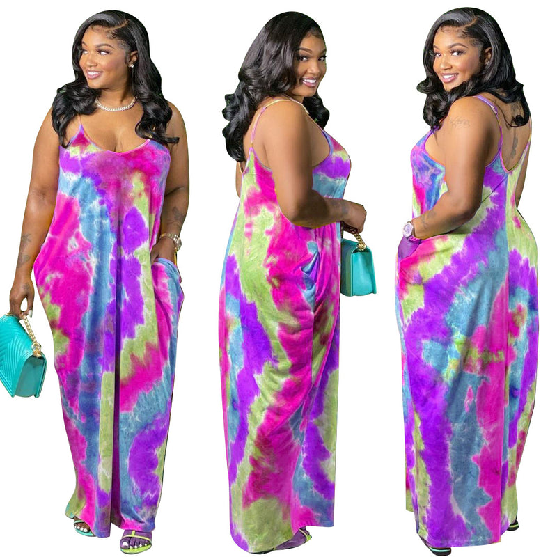 Women Print Maxi Summer Dress