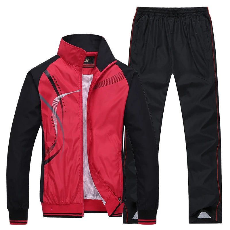 Men Sportswear Spring Autumn Tracksuit