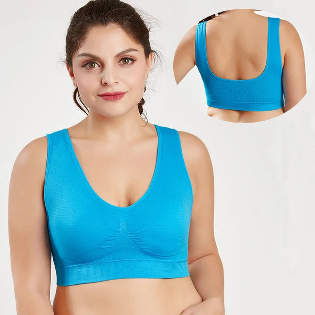 Seamless Women Underwear Padded Bra