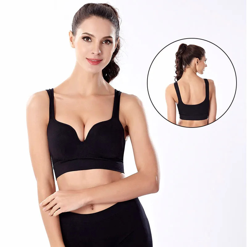 Seamless Women Underwear Padded Bra