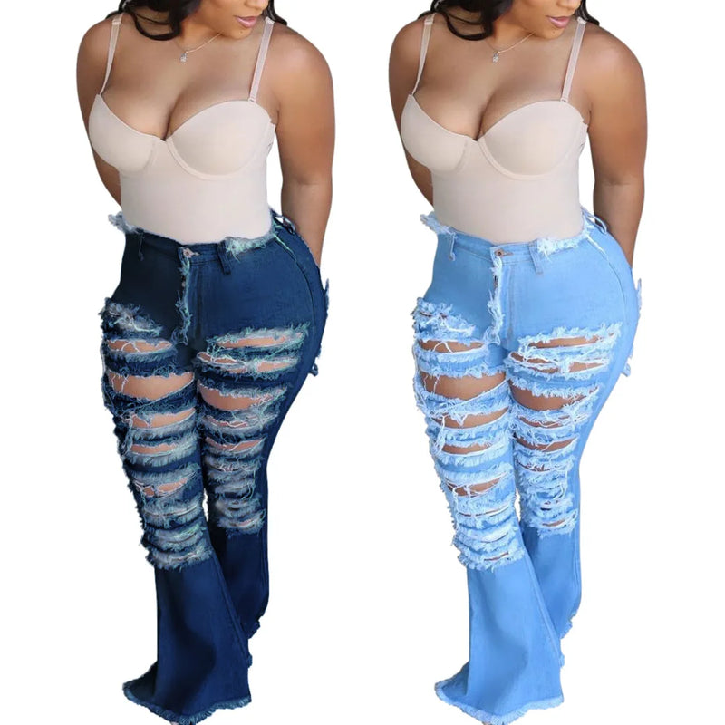 Women Plus Size Stretchy Bodycon Pants