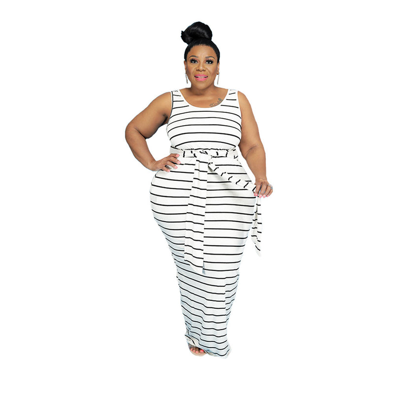 Casual Plus Size Women Clothing Sundress