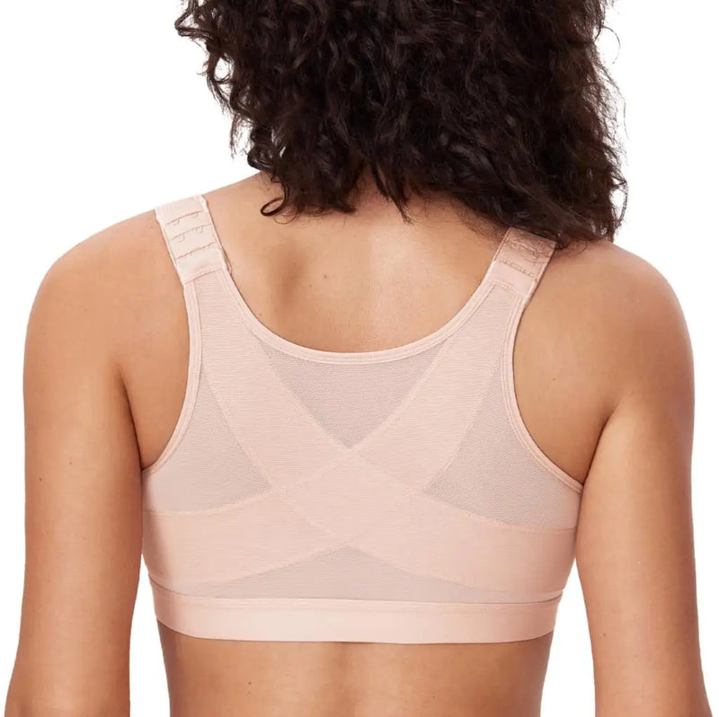 Front Closure Back Support Posture Bras