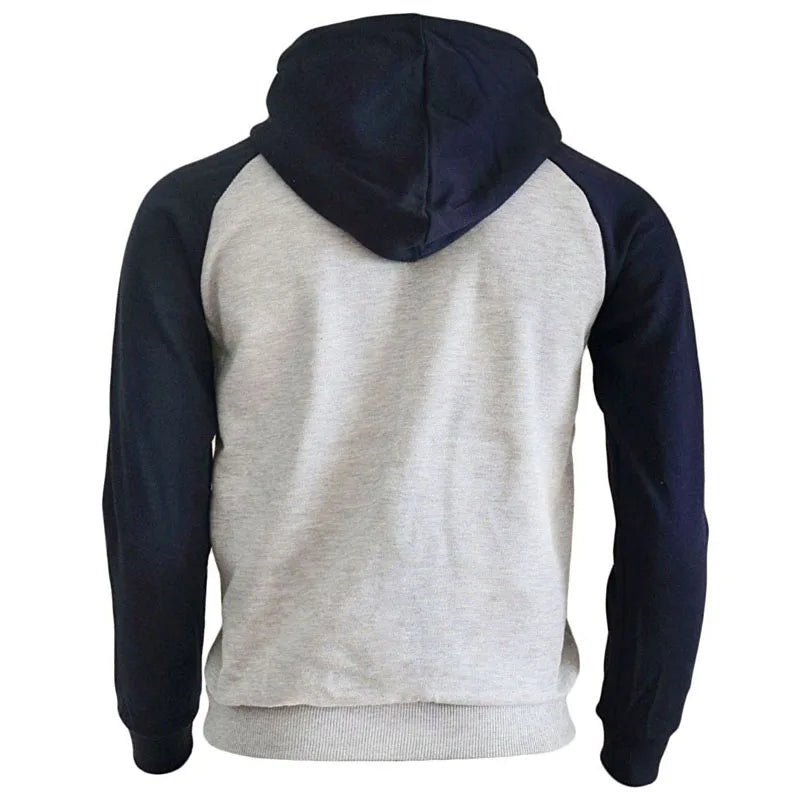 Men Raglan Sweatshirts Hoodies