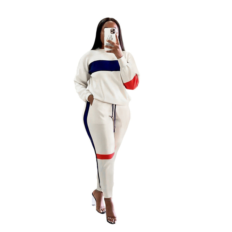 Patchwork Essentials Track Suit for Women