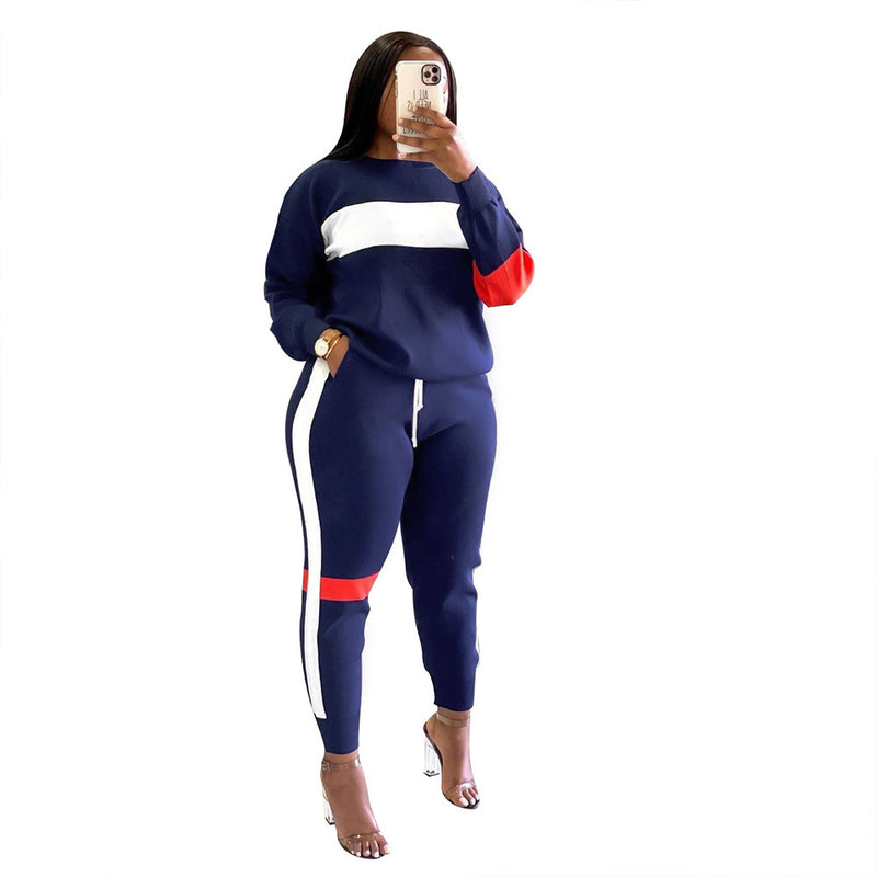 Patchwork Essentials Track Suit for Women