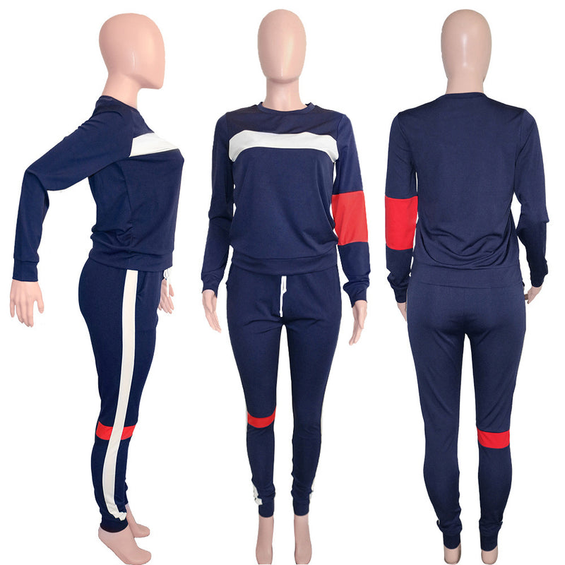 Patchwork Essentials Track Suit for Women