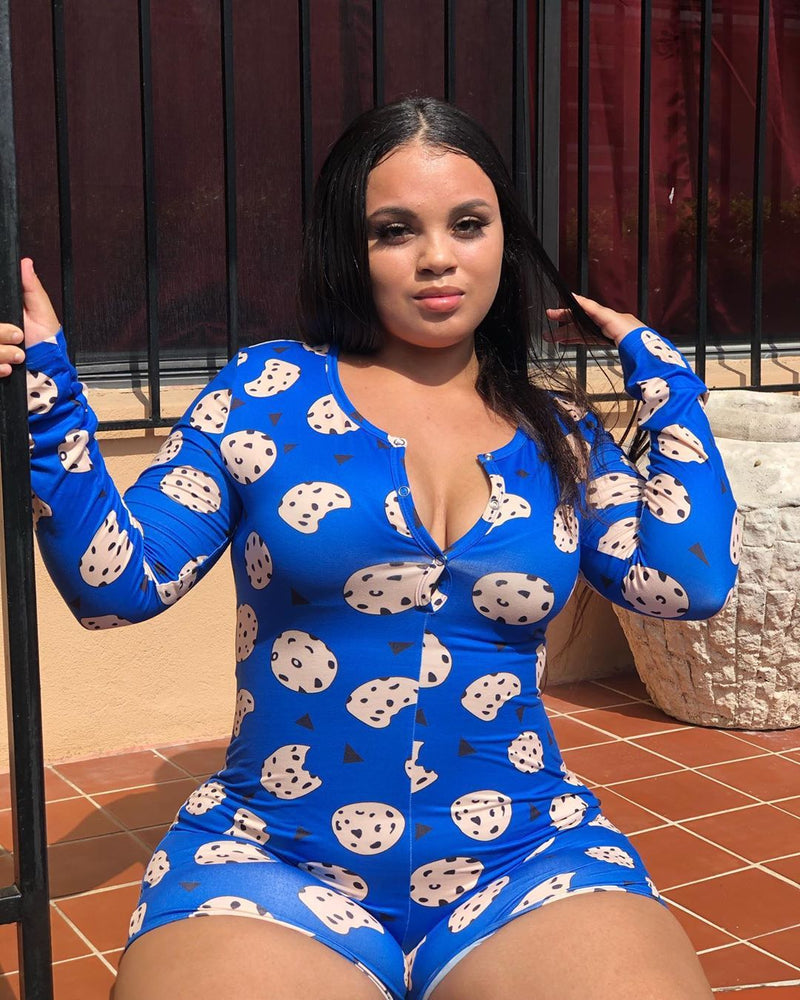 1 Piece Hot Printing Plus Size Jumpsuits