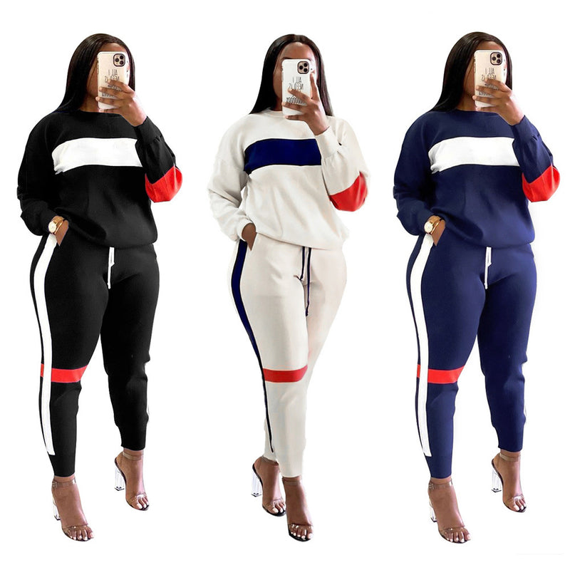 Patchwork Essentials Track Suit for Women