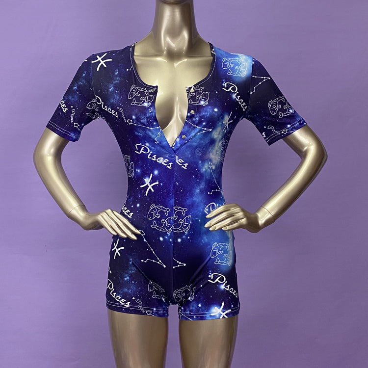 Zodiac Onesie Matching Sleepwear