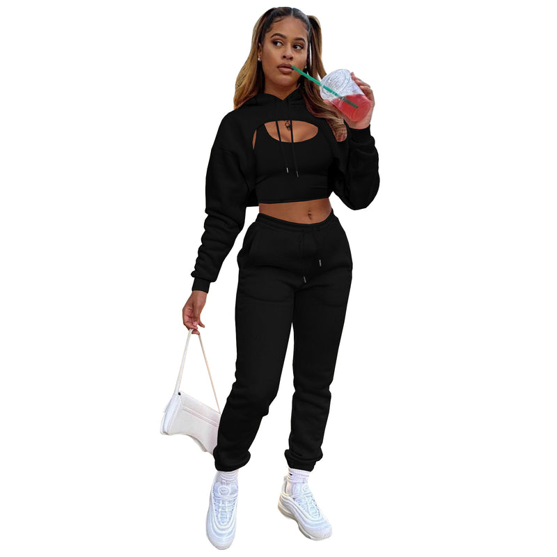 Women Cotton Vest Jogging Suits