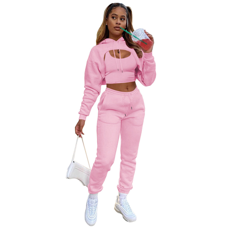 Women Cotton Vest Jogging Suits