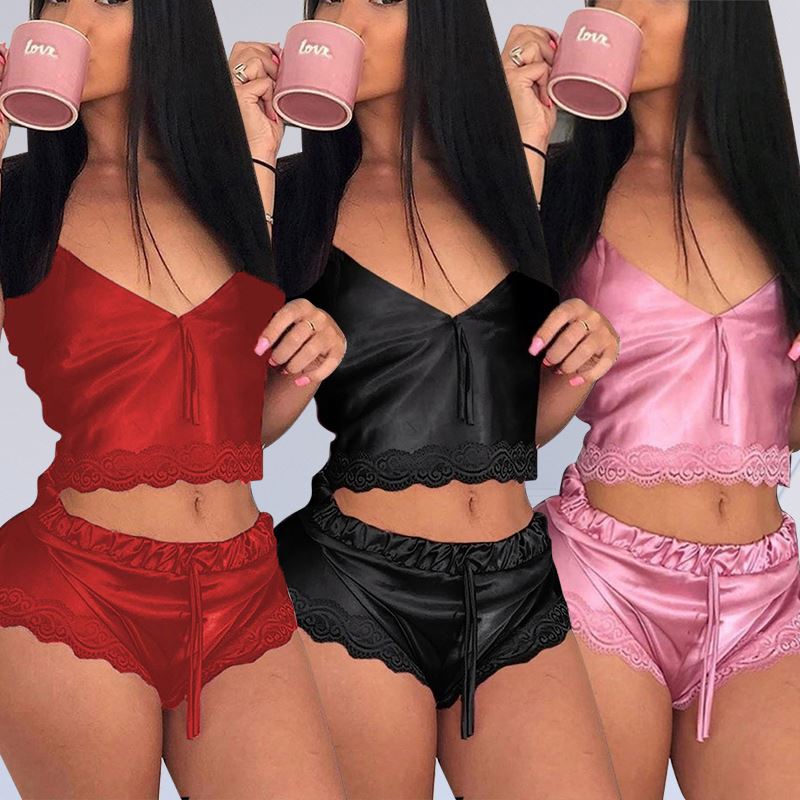 V-Neck Sexy Cute Lingerie Set