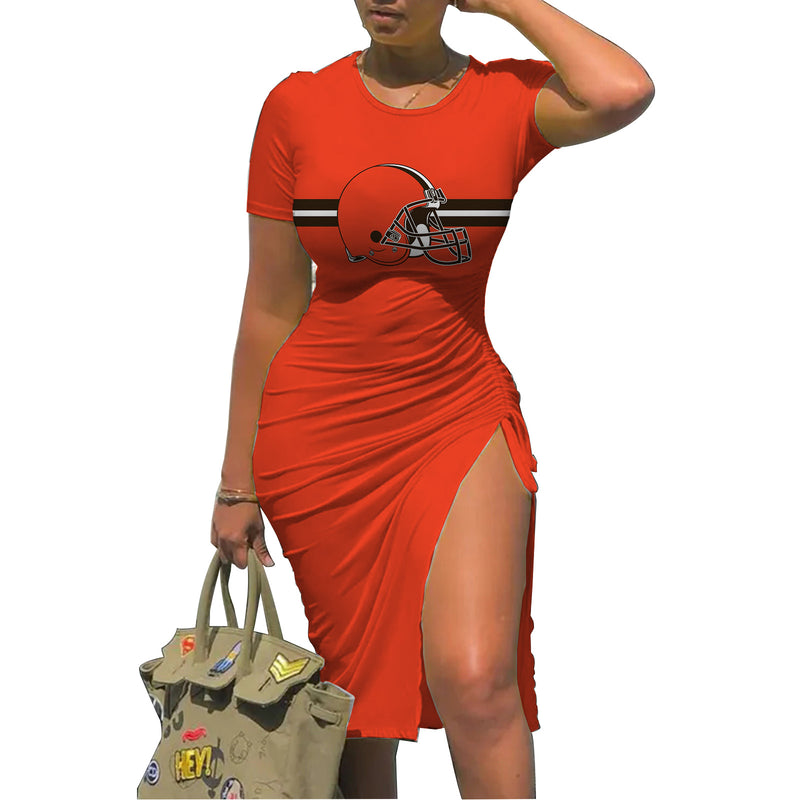 Women's Slit Bodycon Dress