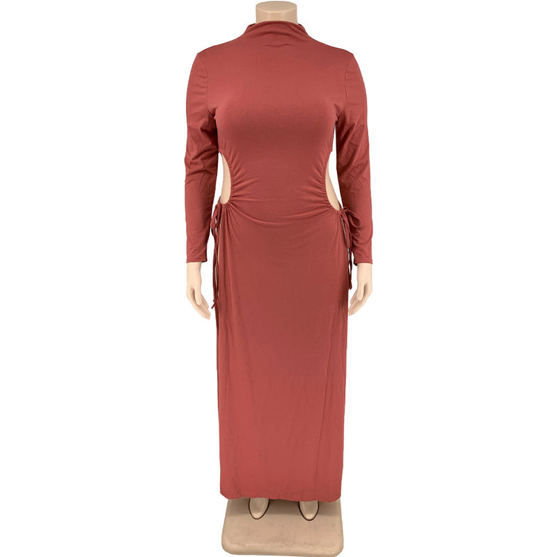 Bandage Long Dresses Plus Size